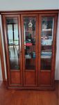 Witryna biblioteczka do salonu