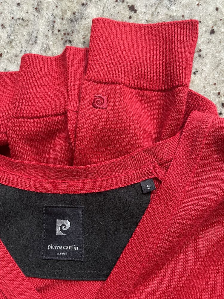 Sweter rozpinany pierre cardin