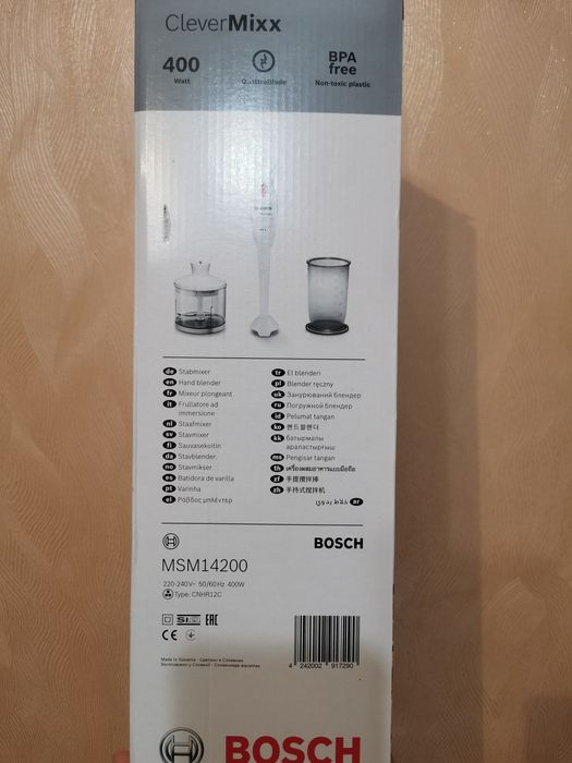 Новый блендер Bosch