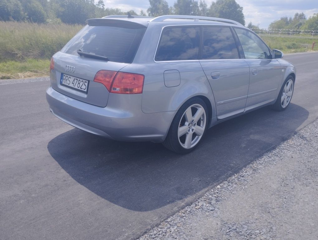 Audi a4 b7 2.0 TDI Avant 2xsline Bixenon Hak Bose Rnse