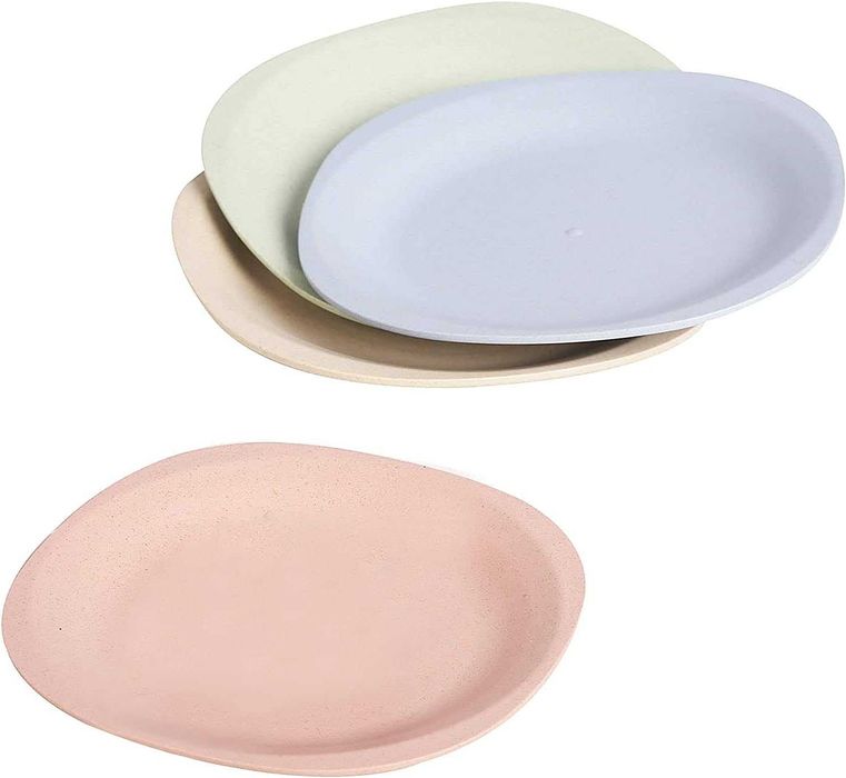 Nowy talerz plastikowy/talerz/talerzyk/4szt/18,5cm/SHOPWITHGREEN!7662!