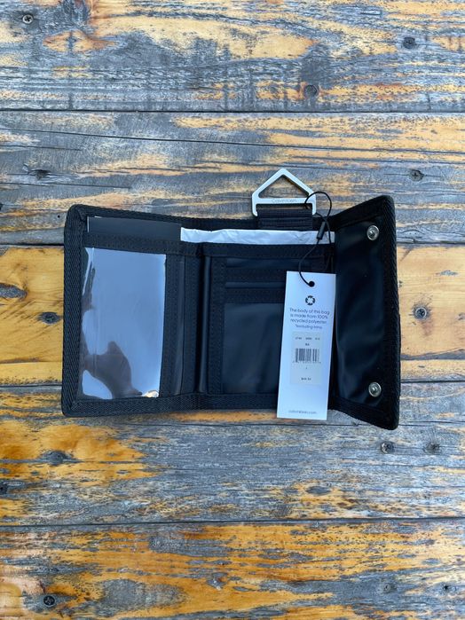 Новый кошелек calvin klein ( ck utility snap wallet blk) с америки