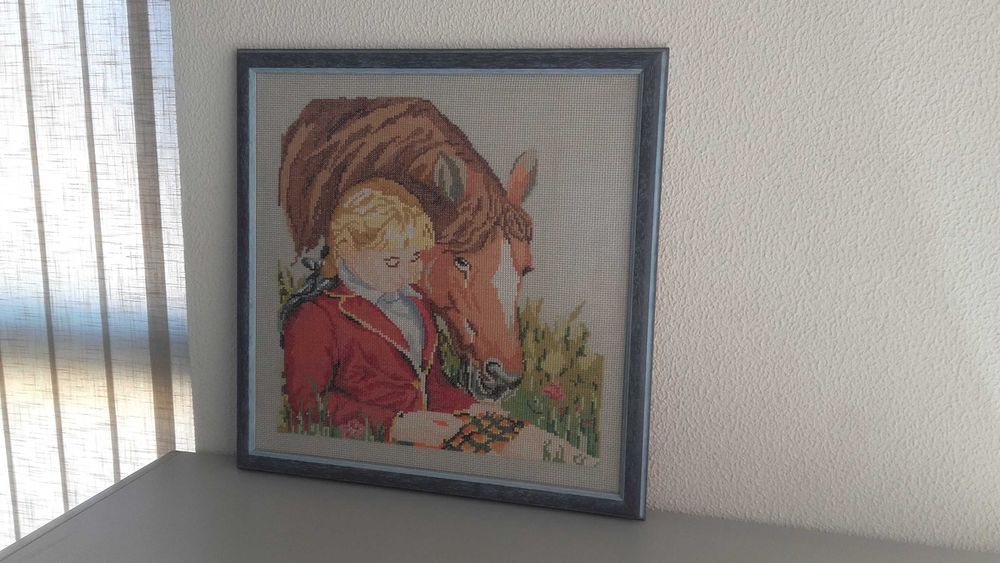 vendo quadro em ponto cruz