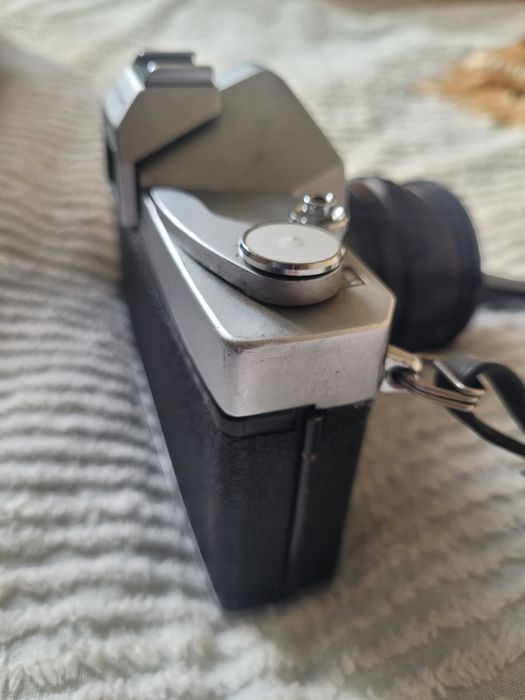 Aparat zabytkowy analogowy Ricoh Singlex TLS 1:2.8 f=55mm