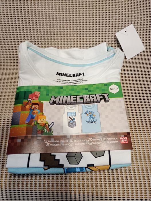 Nowy zestaw paka minecraft 122-128