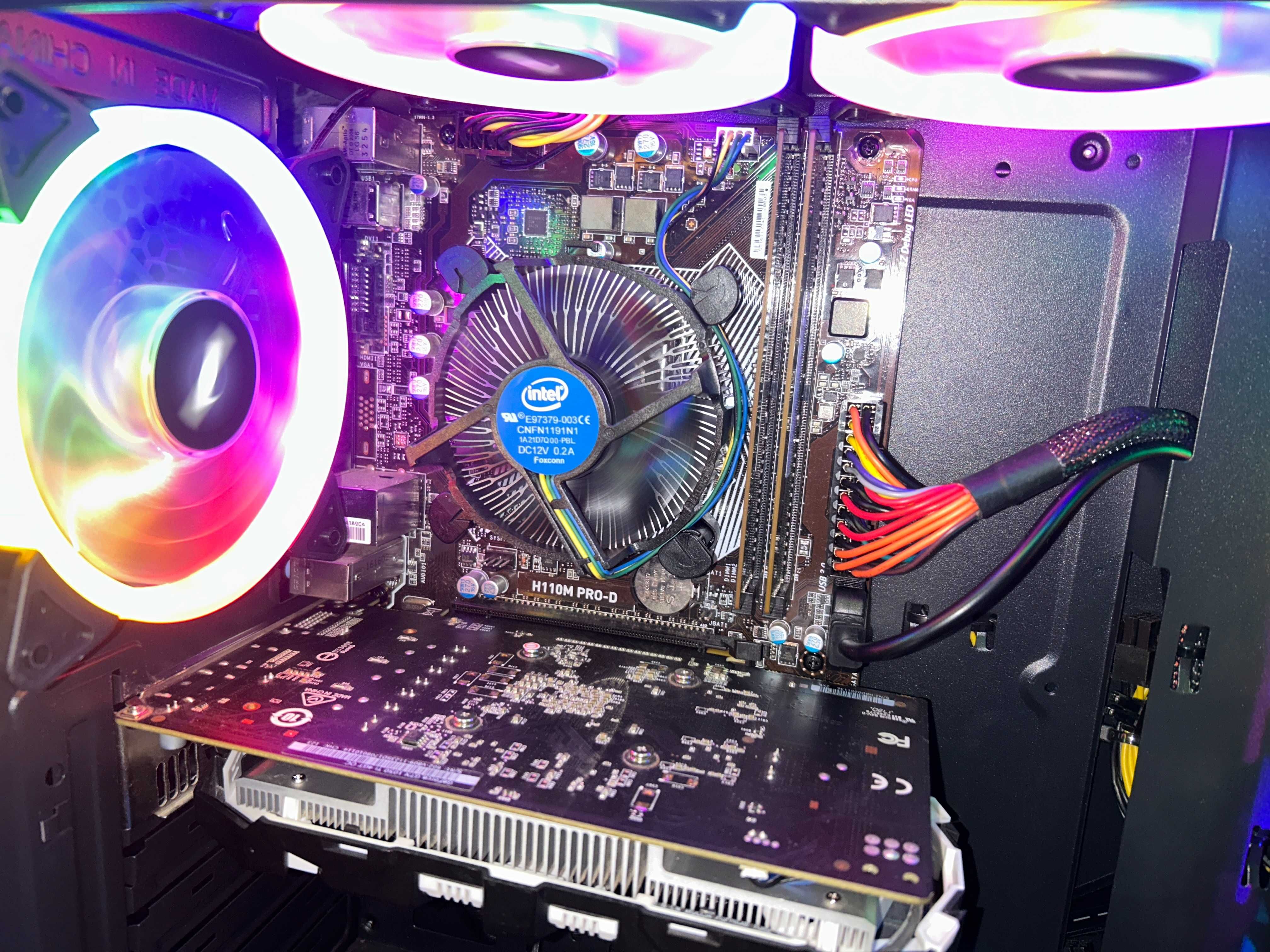 Бесплатная доставка! ПК i5-6500/8GB DDR4/GTX 1050Ti 4GB/SSD120/HDD500