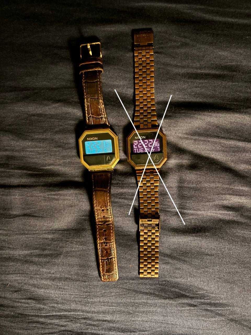 Relógio Nixon Re Run Leather