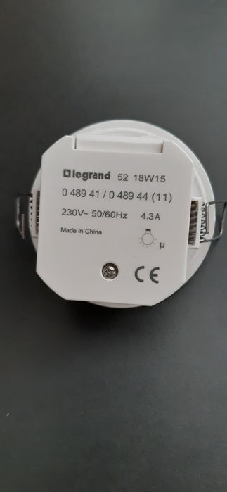 Sensor de movimento Legrand