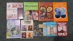 Lote 9 livros sobre Trabalho Manuais