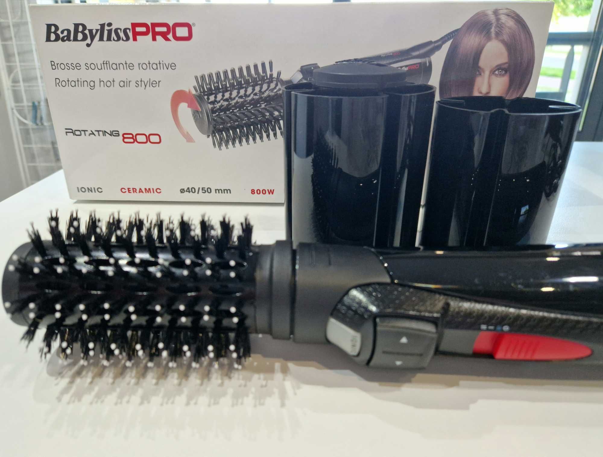 Escova Elétrica Rotating Pro Spinning BABYLISS PRO (talão de garantia)