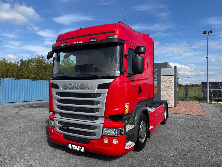 Scania R450 / Euro 6 / Automat / Lodówka / Full Spoiler / Hydraulika / z Francji