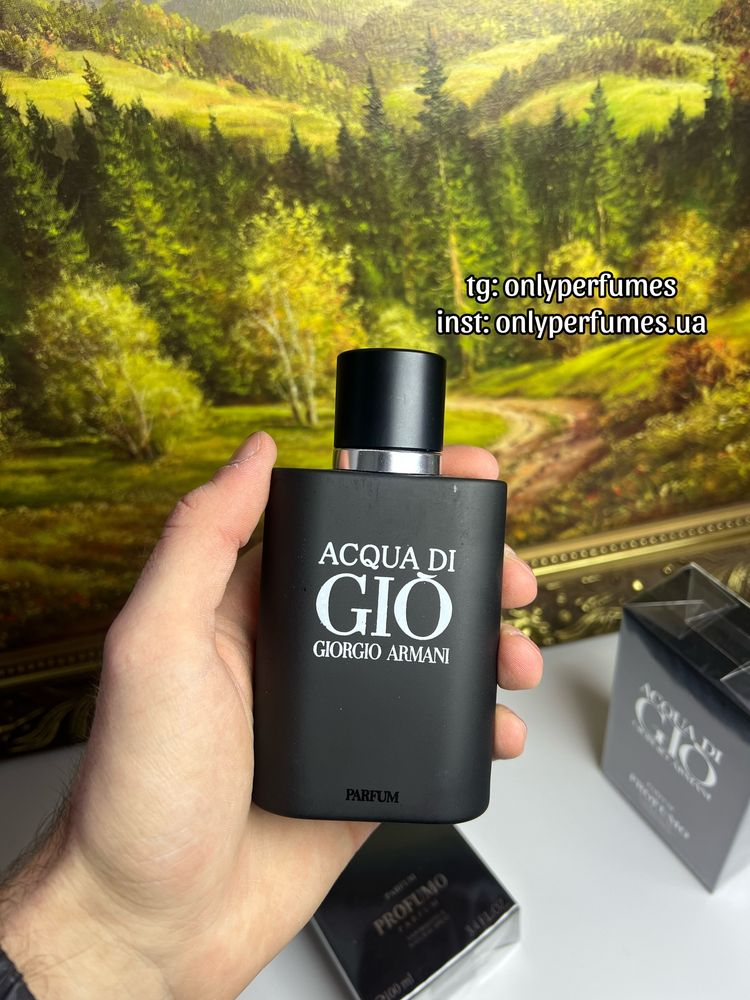 Духи чоловічі Armani Acqua Di Gio Profumo Parfum. Аква Диджио 100 мл