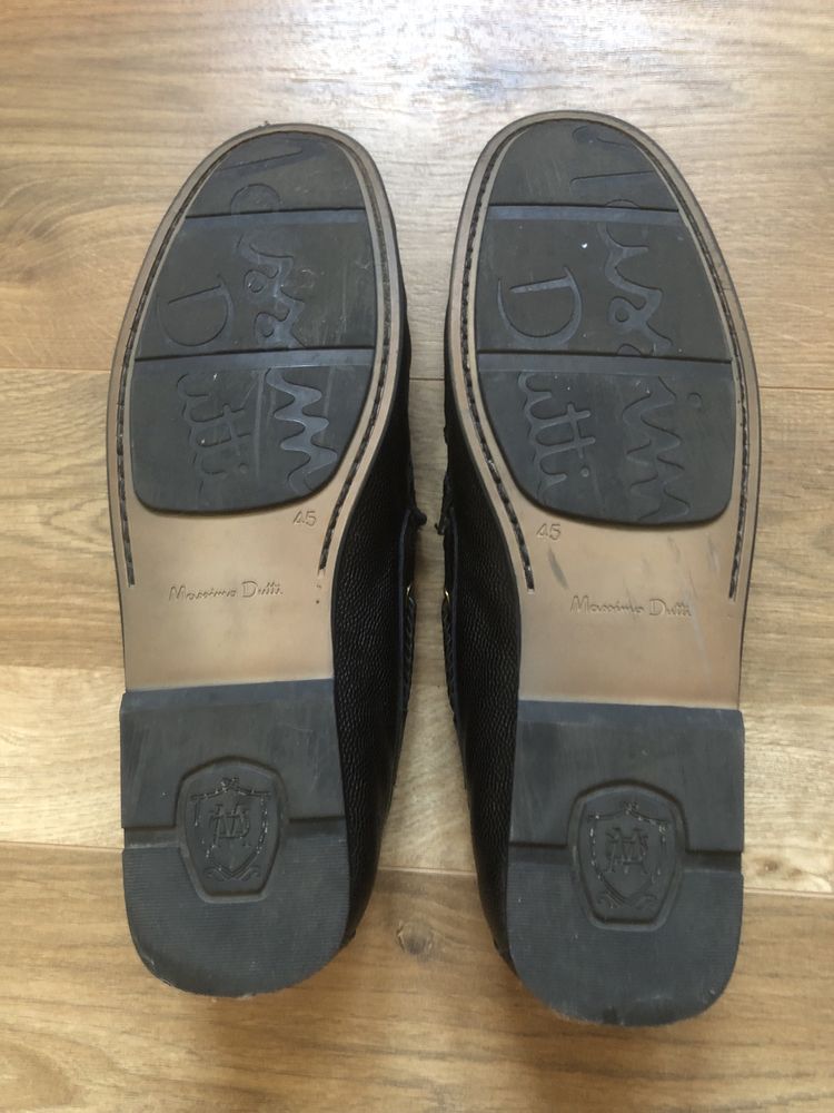 Mokasyny skórzane Massimo Dutti 45