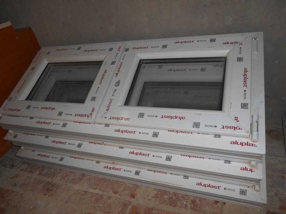 okna plastikowe do garażu-piwnicy 105x46 transport