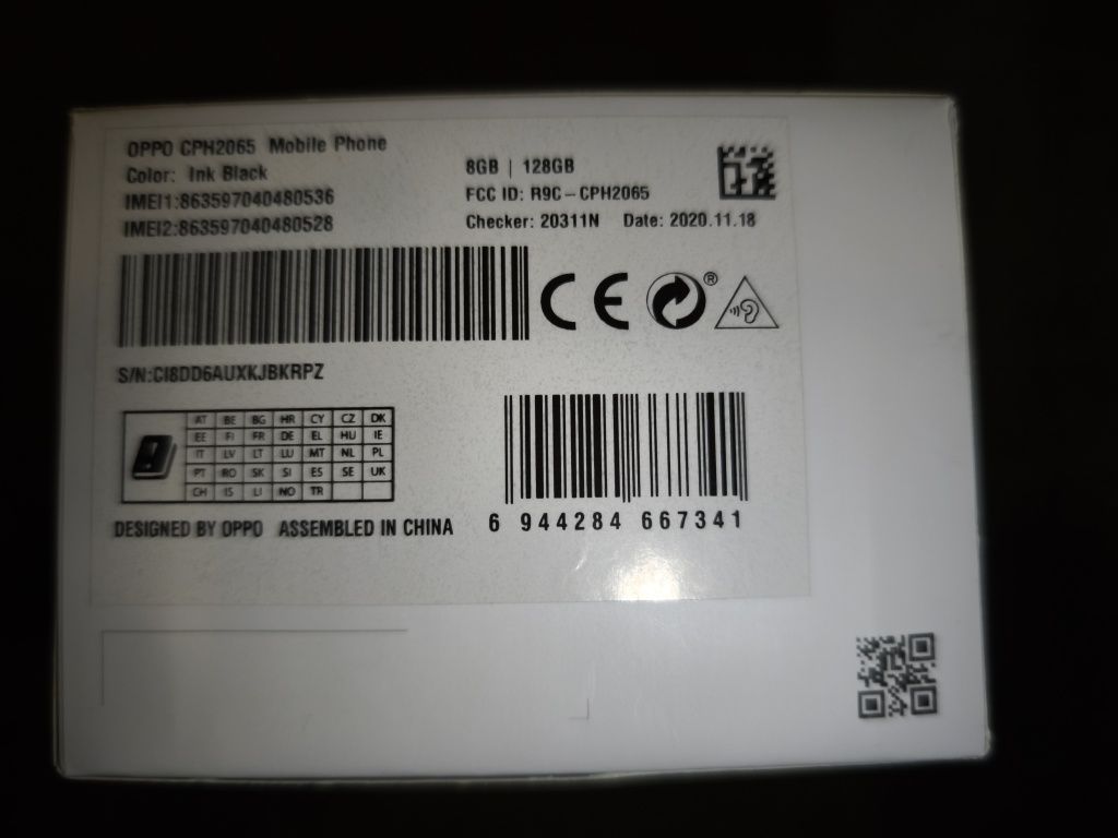OPPO Reno 4z 8gb