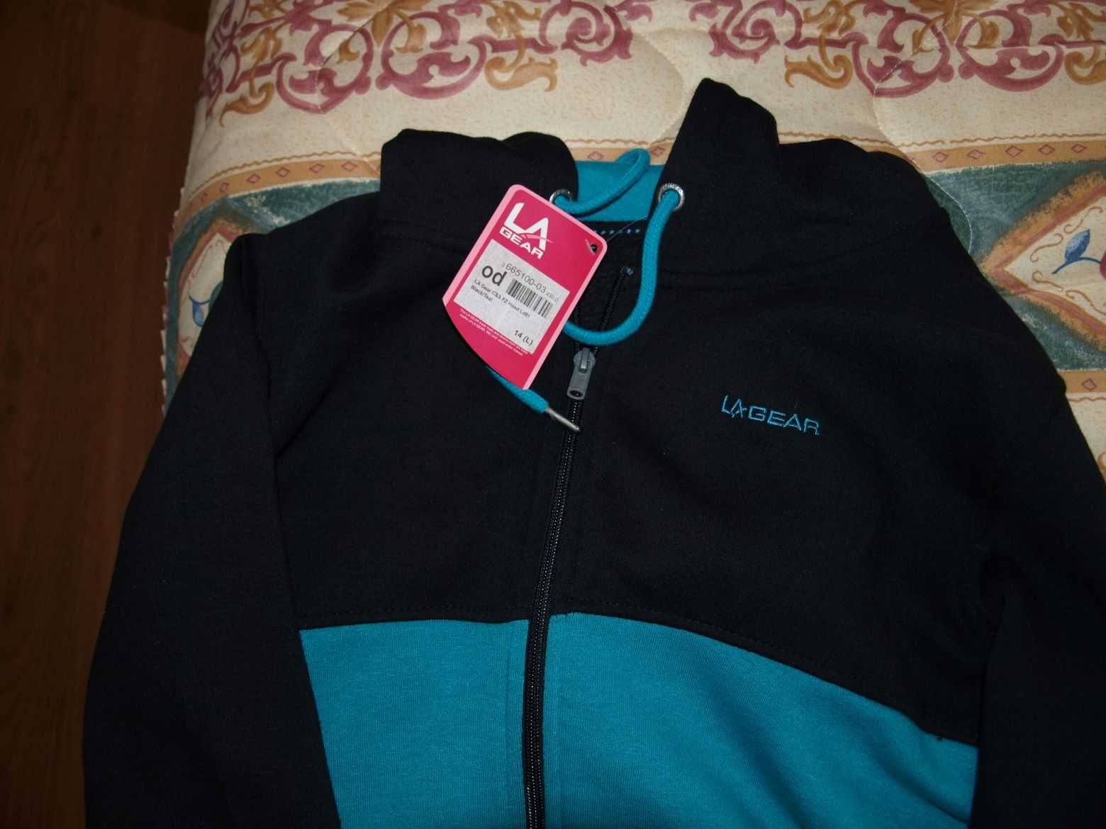 Sweat com fecho LA Gear e Lionsdale