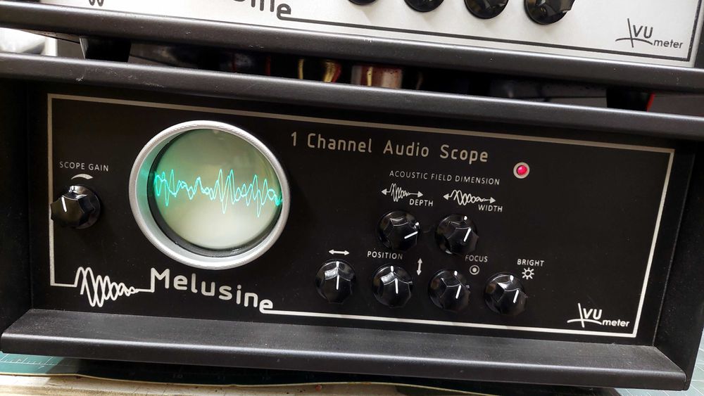 1 - Channel Audio Scope VUmeter dla Audiofila, wskaźnik wysterowania.