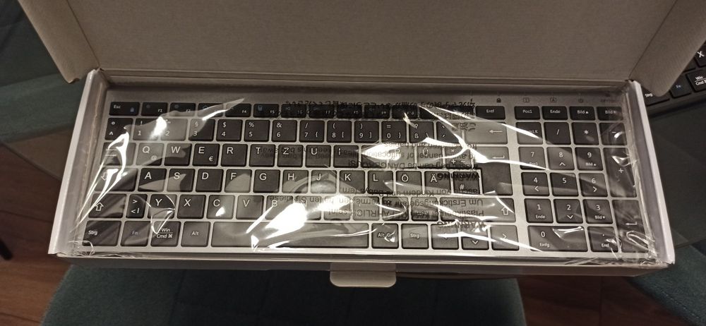 klawiatura i mysz bezprzewodowa iclever - nowa