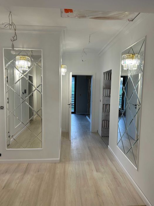 Lustra dekoracyjne fazowane Glamour 70x240 cm