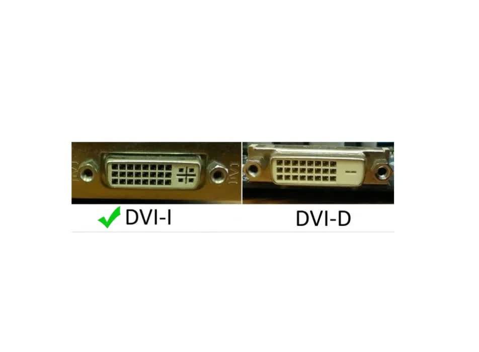 Переходник из DVI-I (24+5 pin) в VGA