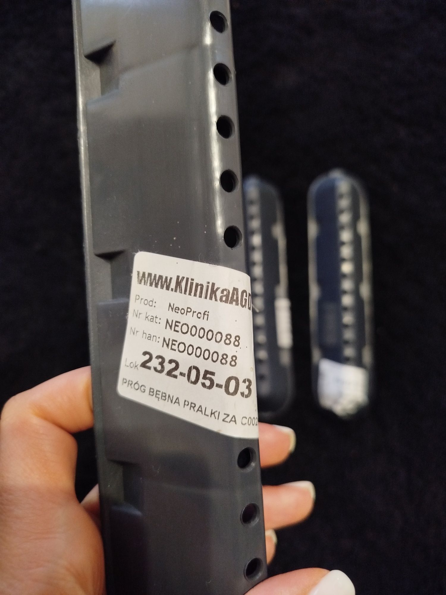 Mieszacz próg bębna pralki hotpoint ariston