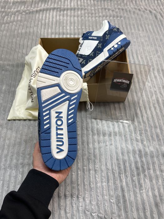 Tenis Louis Vuitton LV trainer Com Caixa