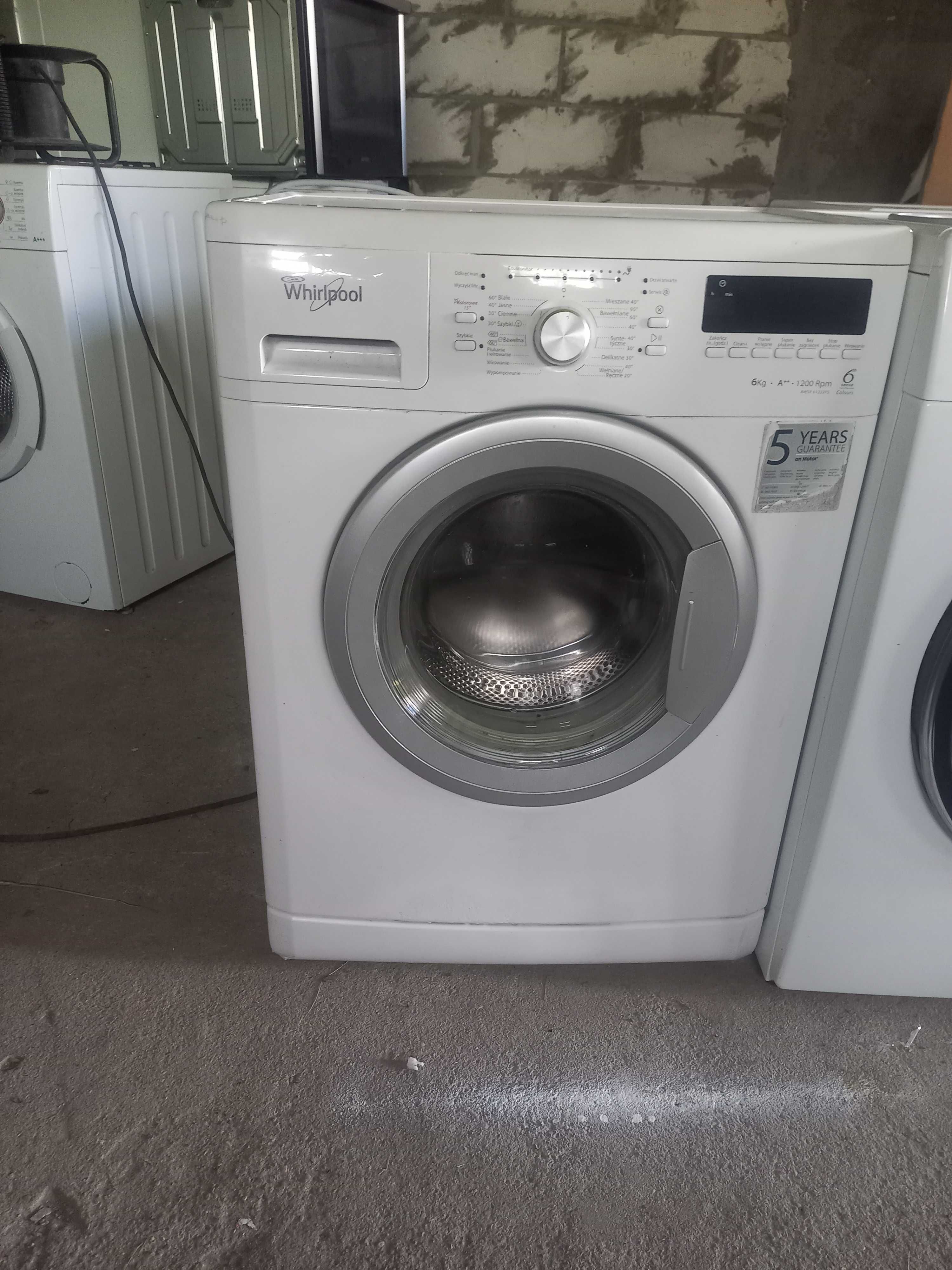 Pralka Whirpool jak nowa i inne