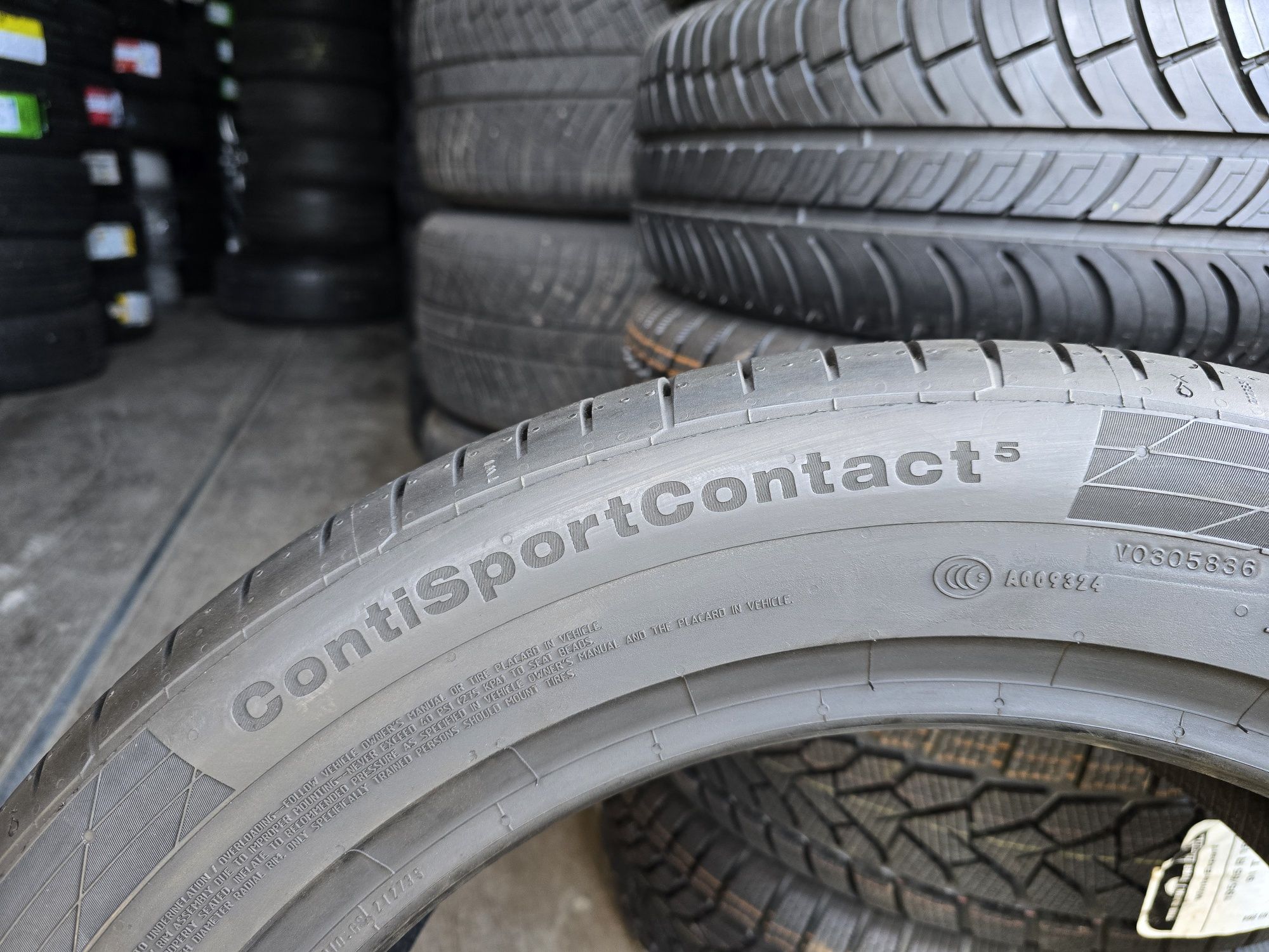 Шини 235.50.18 Continenta SportContact5 2024р.в. Нові