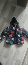 Nowa Kurtka zimowa chłopięce Primark Disney Mickey r.92