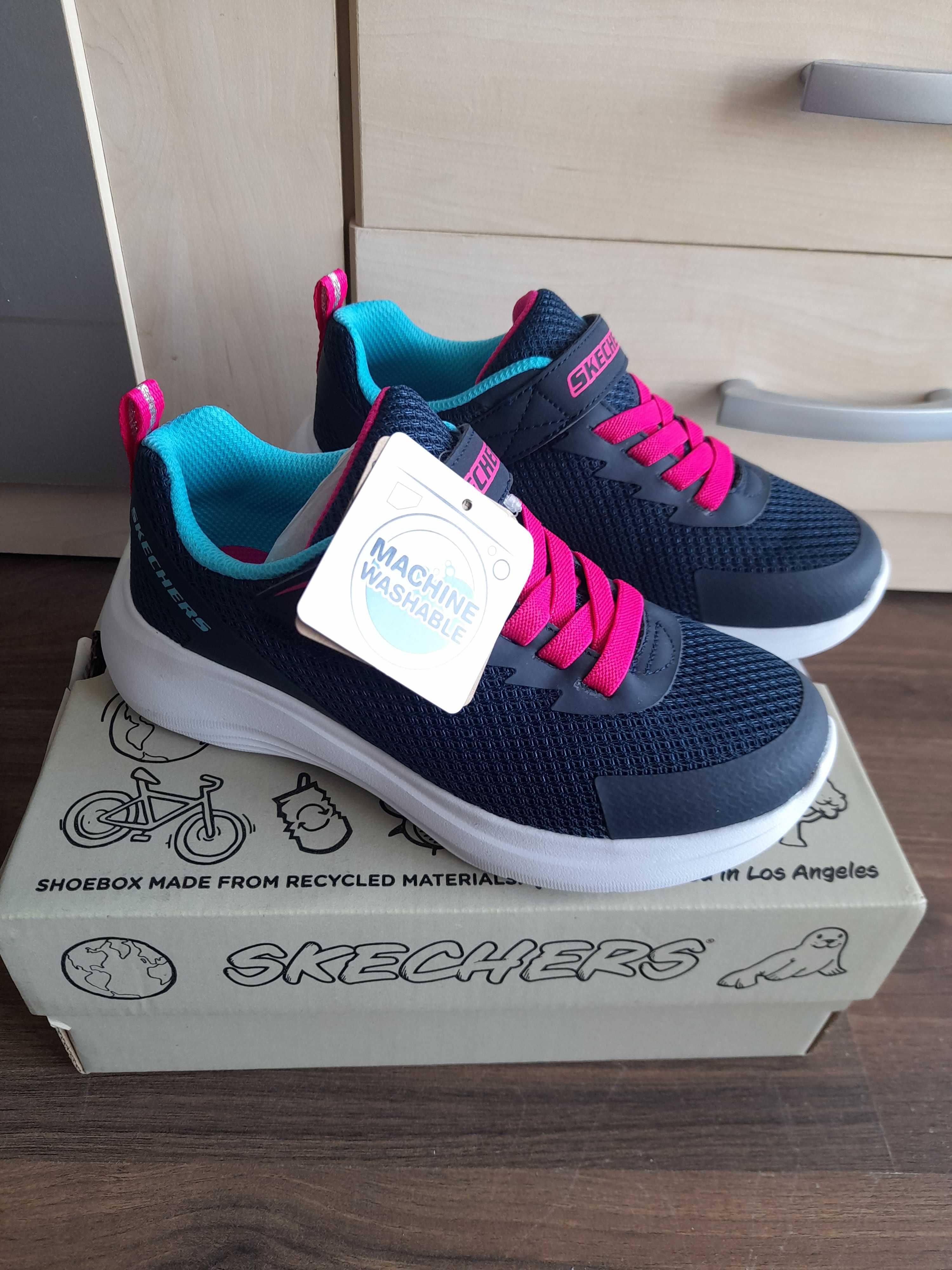 Sneakersy dla dziewczynki Skechers