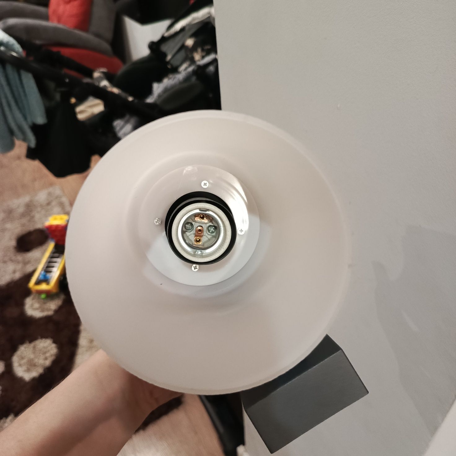 Lampa zewnętrzna kinkiet Nowa.