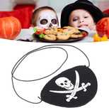 Piracka opaska na oko z piratem halloween
