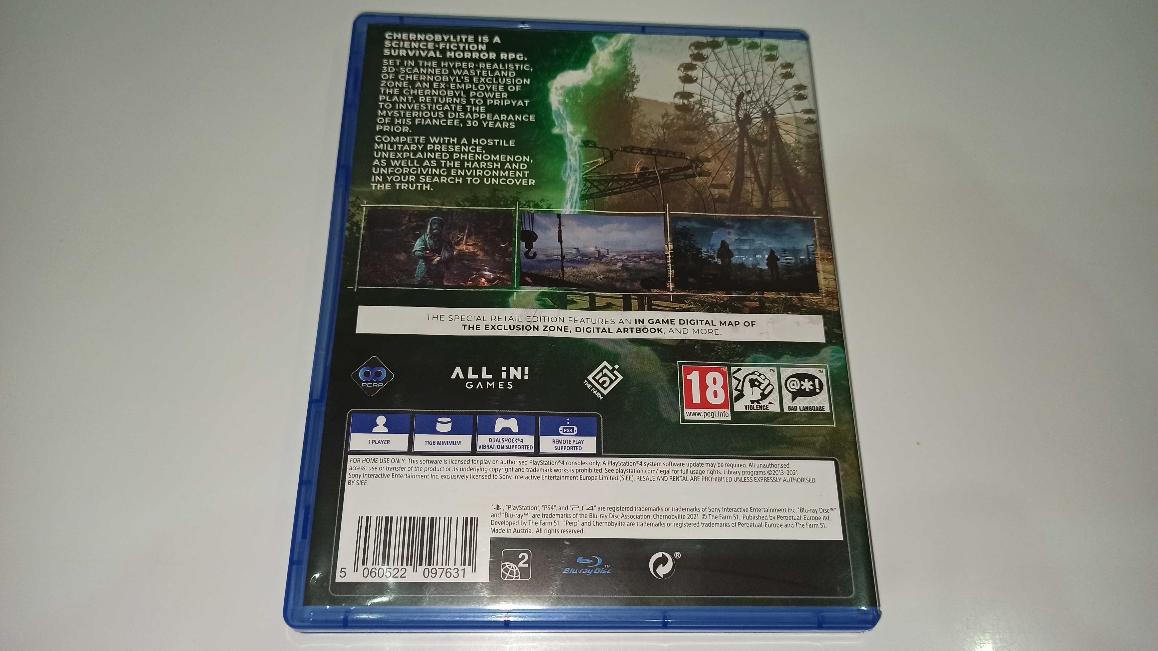 ps4 CHERNOBYLITE PL po polsku Czarnobyl Prypeć fabuła