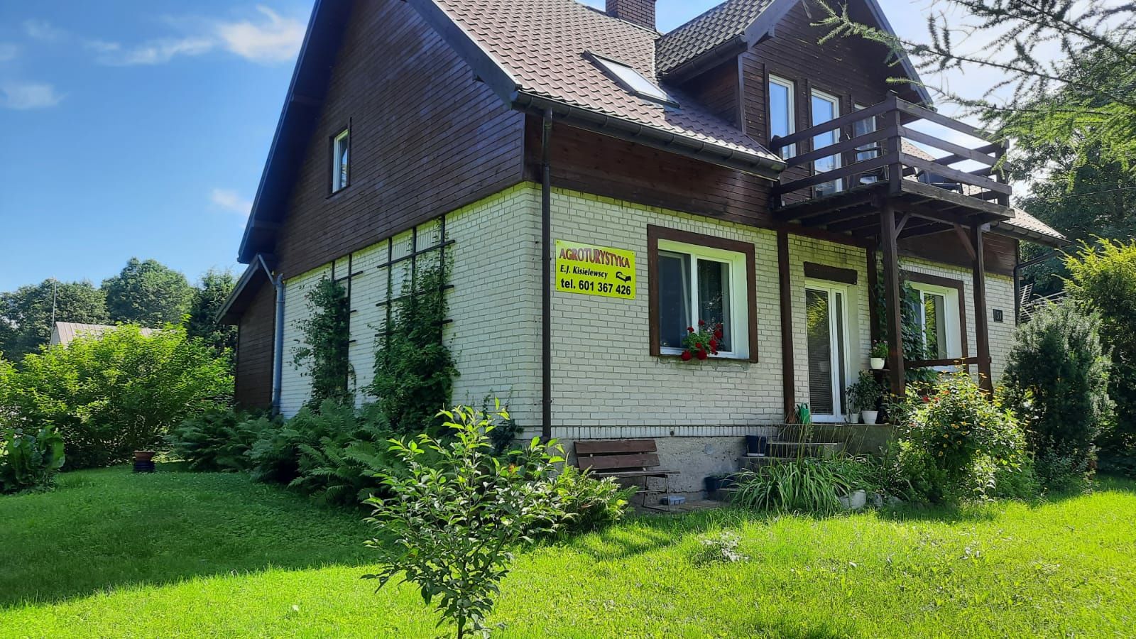 Pokoje z widokiem na rzekę, cisza, spokój, agroturystyka. Apartament.