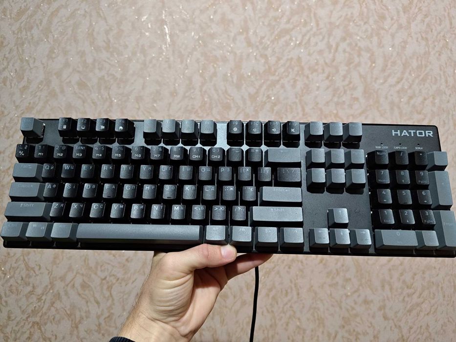 Клавіатура механічна HATOR Starfall Rainbow Origin Silver HTK-608-BBG