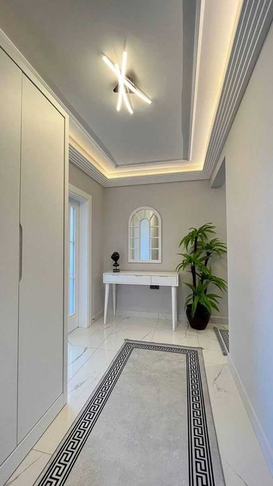 Просторная квартира 134м2 жилой комплекс 100м до моря Махмутлар Турция