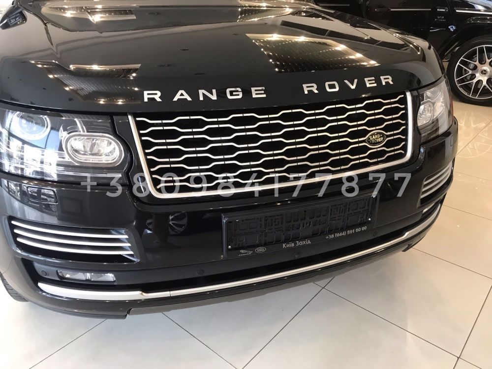 Решетка радитора Range Rover Vogue L405 в передний бампер 2018 стиль