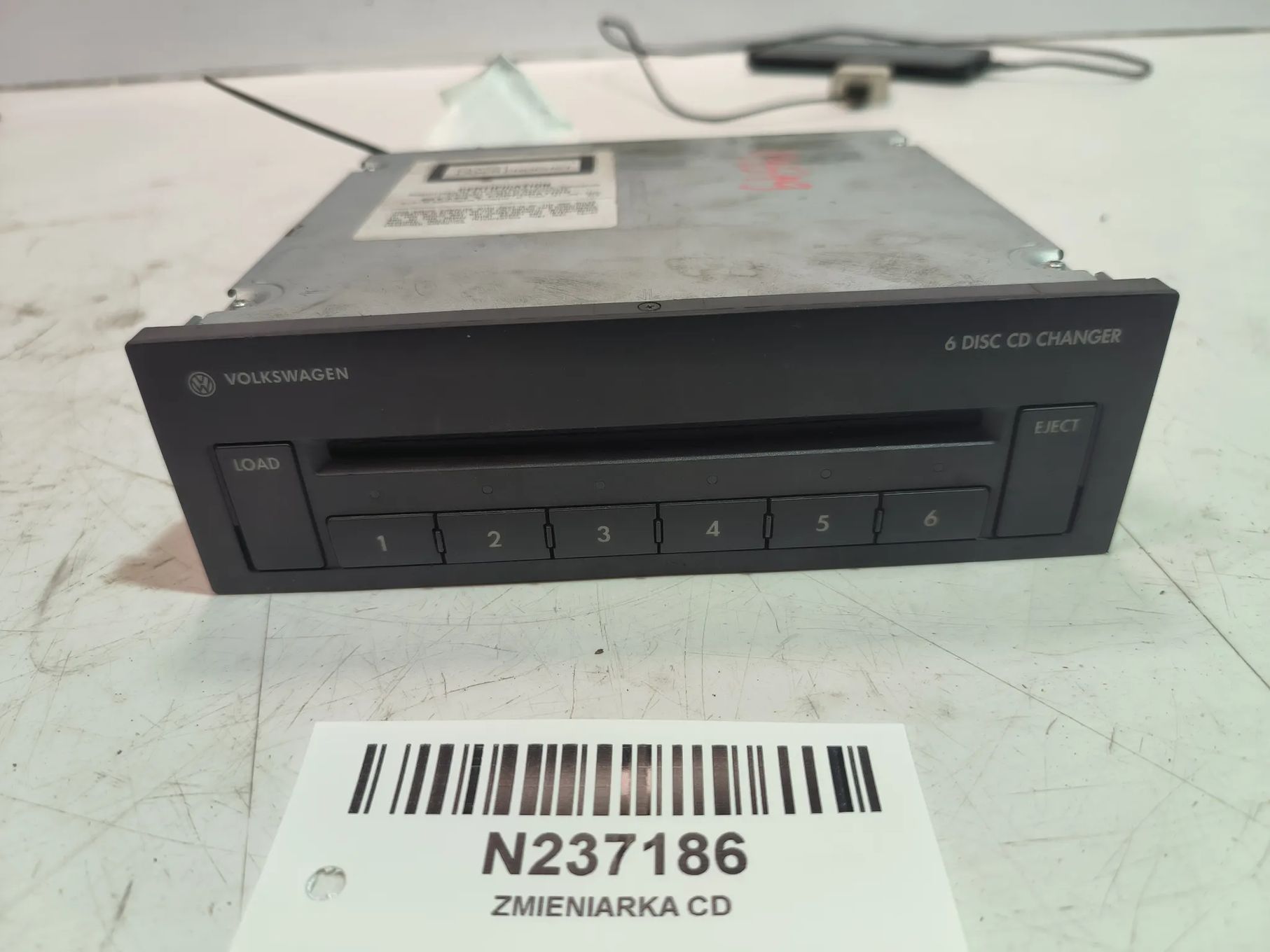 Zmieniarka płyt CD/DVD 3D0035110  VWZ3Z8F6727742  Volkswagen, Phaeton
