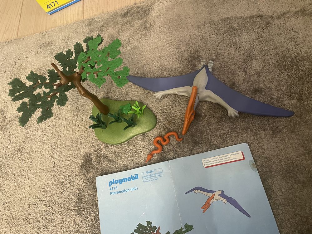 Playmobil pterodaktyl dinozaur dinozaury zestaw