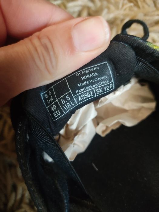 Niskie martensy, Dr. Martens, egzotyczne kwiaty, rozmiar 40, jak nowe