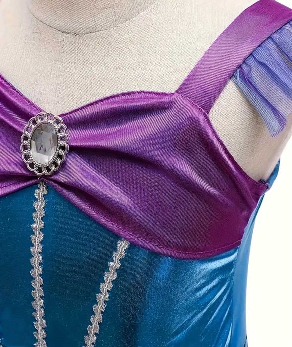 Nowy strój Syrenka Ariel Arielka, r. 122 przebranie księżniczka