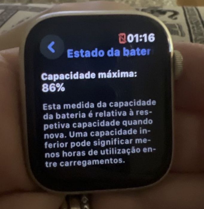 Watch 7 GPS/Alluminio 45mm; como Novo