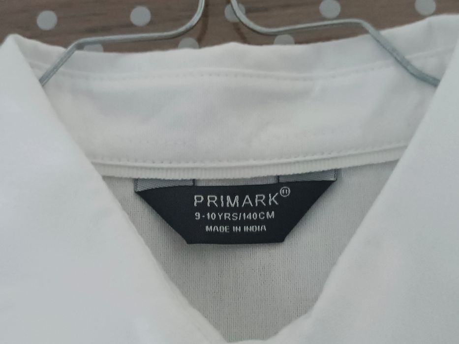 Camisa branca menino T.9/10A