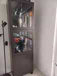 Front ikea besta wenge ze szkłem