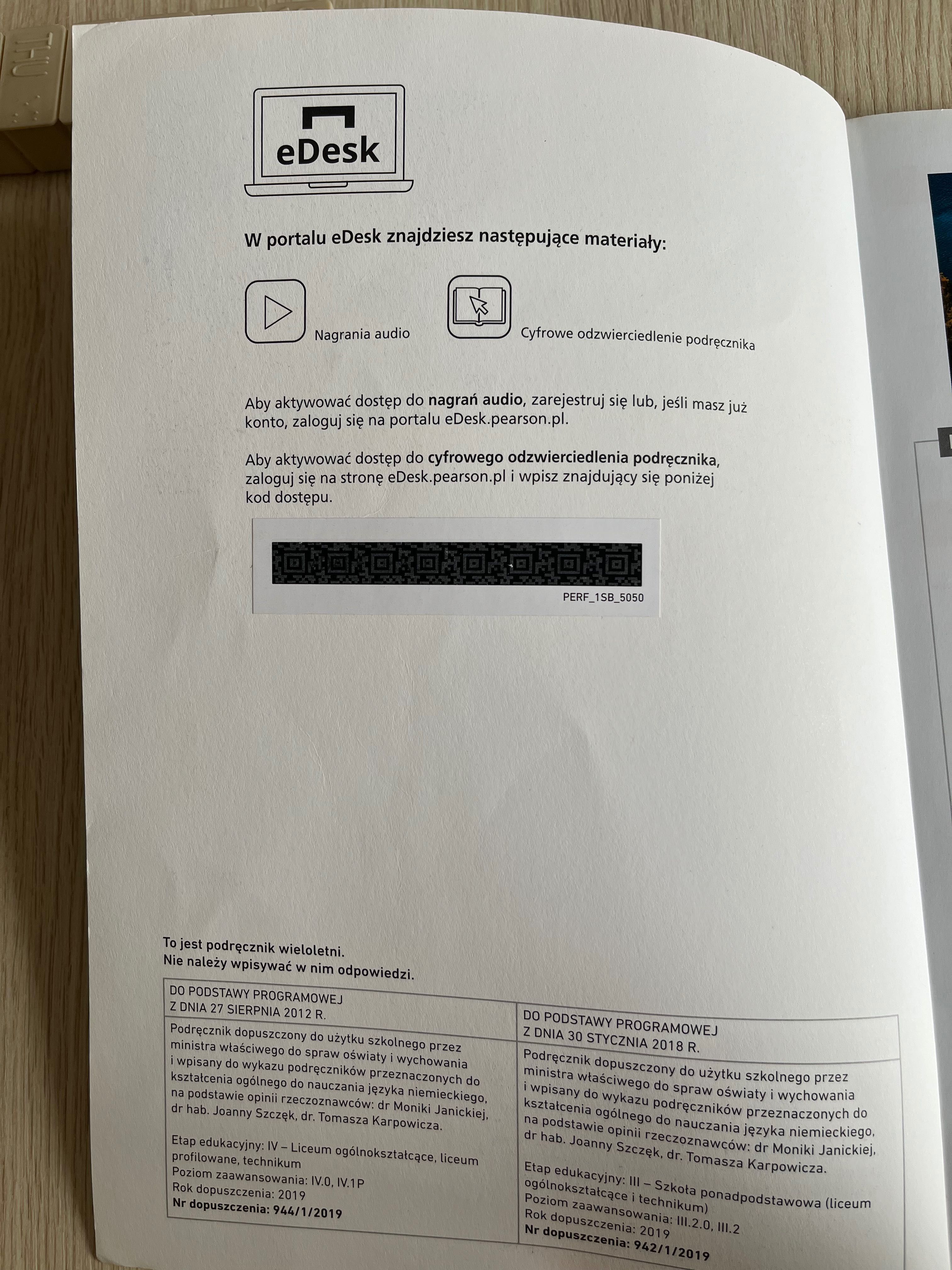 Perfekt 1 podręcznik do niemieckiego