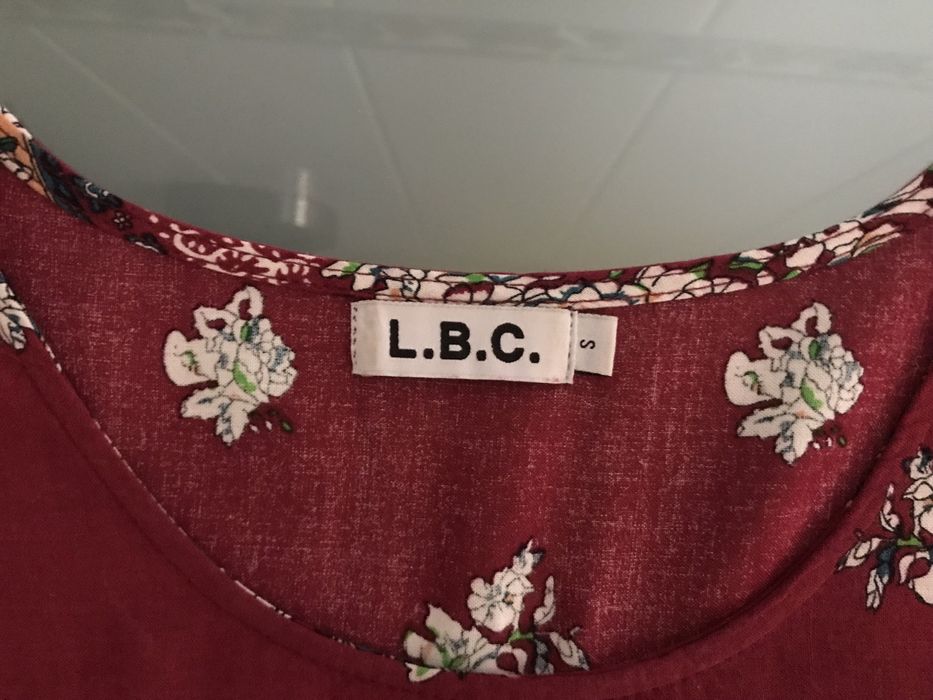 Vestido com manga tam S