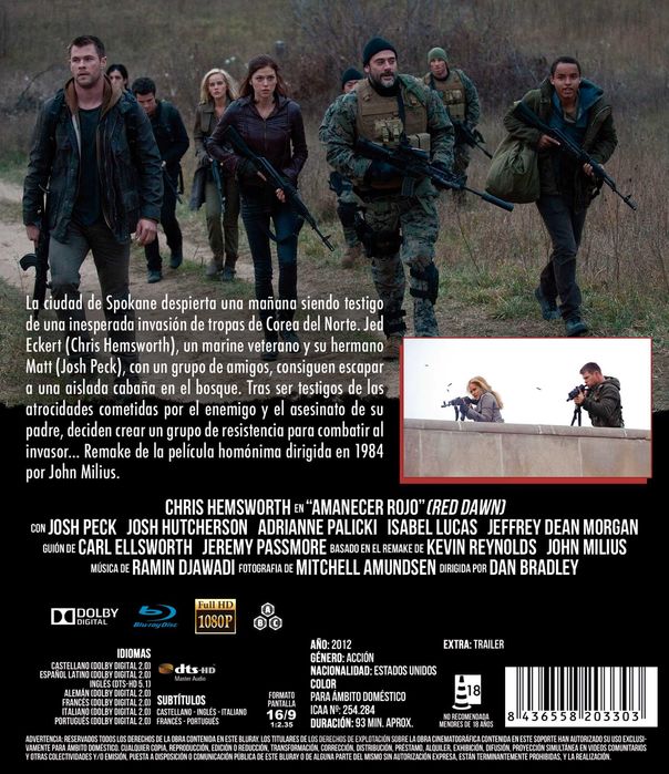 Amanecer Rojo/Amanhecer Violento (Blu-Ray)-Importado