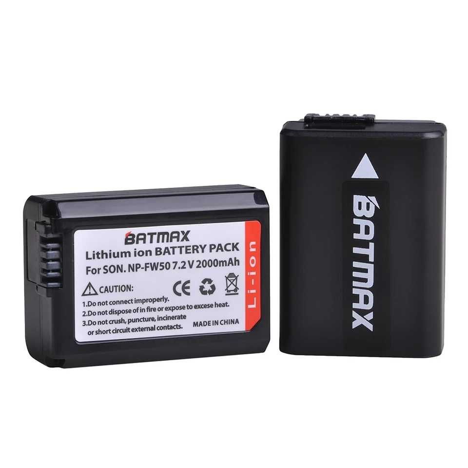Kit 2x Bateria para Sony NP-Fw50 + 1 carregador duplo para Sony FW50