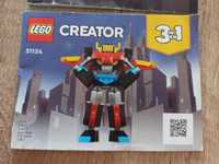 LEGO Creator 3w1, klocki, Super Robot, 31124