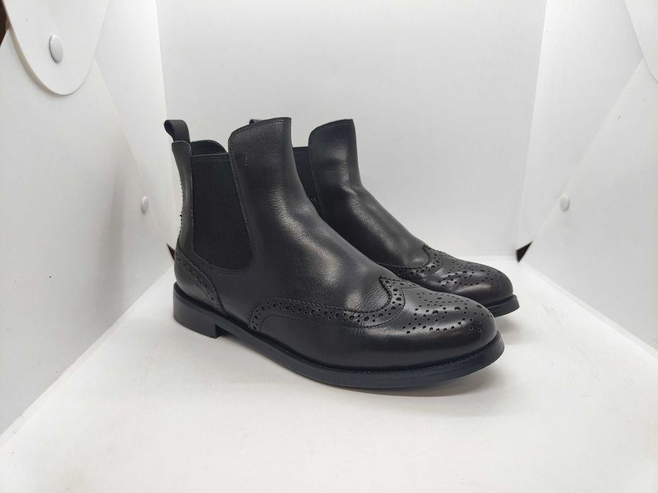 Кожаные челси ботинки Donna in